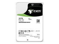 Seagate Exos X20 ST20000NM007D - Disque dur - 20 To - interne - SATA 6Gb/s - 7200 tours/min - mémoire tampon : 256 Mo ST20000NM007D