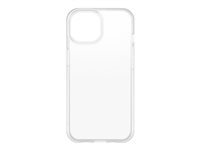 OtterBox React Series - Coque de protection pour téléphone portable - polycarbonate, caoutchouc synthétique - clair - pour Apple iPhone 15 77-92805