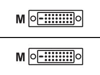 MCL Samar - Câble DVI - DVI-D (M) pour DVI-D (M) - 2 m MC373-2M