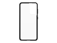 OtterBox React Series - Coque de protection pour téléphone portable - cristal noir - pour Samsung Galaxy S21 5G 77-81597