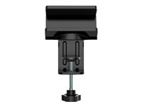 StarTech.com Power Strip Desk Mount - Clamp-on Power Strip Holder - Adjustable - Desk / Table Clamp for Power Strip (PWRSTRPCLMP) - Pince de fixation pour coupe-circuit - montable sur bureau - noir PWRSTRPCLMP