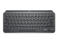 Logitech MX Keys Mini Combo for Business - Ensemble clavier et souris - rétroéclairé - sans fil - Bluetooth LE - AZERTY - Français - graphite 920-011055