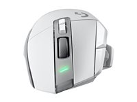 Logitech G G502 X LIGHTSPEED - Souris - optique - 8 boutons - sans fil - 2.4 GHz - récepteur USB Logitech LIGHTSPEED - blanc 910-006189