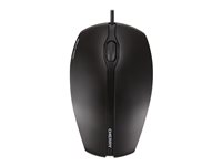 CHERRY GENTIX - Souris - droitiers et gauchers - optique - 3 boutons - filaire - USB - noir JM-0300-2