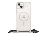 OtterBox React Series - Coque de protection pour téléphone portable - compatibilité avec MagSafe - stardust (paillettes transparentes) - pour Apple iPhone 14 Plus 77-92287