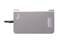 Urban Factory HUBEE PLUS mobile station - Station d'accueil - USB-C 3.1 - VGA, HDMI - 1GbE TCM16UF