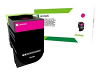 Lexmark 802ME - Magenta - original - cartouche de toner LCCP, LRP - pour Lexmark CX310dn, CX310n, CX410de, CX410dte, CX410e, CX510de, CX510dhe, CX510dthe 80C20ME