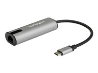 StarTech.com Adaptateur USB-C vers Ethernet 2.5 Gigabit - Carte réseau externe 2.5GBASE-T - IEEE 802.3bz - Mac, Windows, Linux (US2GC30) - Adaptateur réseau - USB-C - Ethernet 10M/100M/1G/2,5 Gigabit x 1 + USB 3.0 - noir, gris sidéral US2GC30