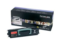Lexmark - À rendement élevé - noir - original - cartouche de toner - pour Lexmark E330, E332, E332n, E332tn, E340, E342n, E342tn 34036HE