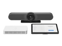 Logitech RoomMate + MeetUp + Tap IP - Kit de vidéo-conférence (Logitech MeetUp, Logitech Tap IP) - Certifié pour Microsoft Teams, Certifié pour Zoom Rooms, RingCentral Certified 991-000411