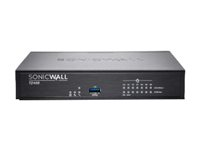 SonicWall TZ400 - Advanced Edition - dispositif de sécurité - avec 1 an de service TotalSecure - 7 ports - 10 sièges - GigE 02-SSC-0194