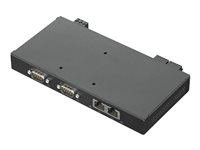 Lenovo ThinkCentre Nano IO Expansion Box - Station d'accueil - USB-C 3.1 Gen 1 - 1GbE - pour ThinkCentre M75n; M75n IoT; M75t Gen 2; M90n-1; M90n-1 IoT 4XH0X77236