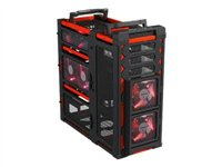 Antec LanBoy Air - Tour - ATX - pas d'alimentation - noir, rouge - USB/Audio 0-761345-10002-1