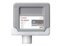 Canon PFI-302 GY - 330 ml - gris - original - réservoir d'encre - pour imagePROGRAF iPF9100 2217B001