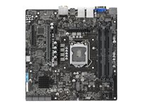 ASUS WS C246M PRO - Carte-mère - micro ATX - LGA1151 Socket - C246 Chipset - USB 3.1 Gen 1, USB 3.1 Gen 2 - 2 x Gigabit LAN - carte graphique embarquée (unité centrale requise) - audio HD (8 canaux) 90SW00E0-M0EAY0