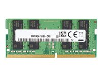 HP - DDR4 - module - 8 Go - SO DIMM 260 broches - 3200 MHz / PC4-25600 - 1.2 V - mémoire sans tampon - non ECC - pour EliteBook 640 G9; 650 G9; 655 G9; 835 G8, 845 G8, 855 G8; ProBook 455 G9, 450 G9, 635 Aero G8, 655 G9; ProBook x360 435 G9; ZBook 15v G5 Mobile Workstation (non-ECC), Power G8 (non-ECC); ZBook Firefly 14 G8 (non-ECC); ZBook Fury 15 G7 (non-ECC), Fury 15 G8 (non-ECC), 17 G7 (non-ECC), 17 G8 (non-ECC) 286H8AA#AC3