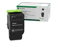 Lexmark - Haute capacité - noir - original - cartouche de toner LCCP, LRP - pour Lexmark C2325dw, C2425dw, C2535dw, MC2325adw, MC2425adw, MC2535adwe, MC2640adwe C232HK0