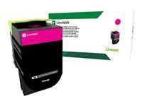 Lexmark 802HM - À rendement élevé - magenta - original - cartouche de toner LCCP, LRP - pour Lexmark CX410de, CX410dte, CX410e, CX510de, CX510dhe, CX510dthe 80C2HM0