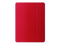 OtterBox React Series - Étui à rabat pour tablette - ultra mince - noir, rouge - pour Apple 10.9-inch iPad (10ème génération) 77-92190