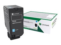 Lexmark - Cyan - original - cartouche de toner LCCP, LRP - pour Lexmark CS720de, CS720dte, CS725de, CS725dte, CX725de, CX725dhe, CX725dthe 74C2SC0