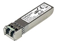 StarTech.com Module de transceiver SFP+ à fibre optique 10 Gigabit Ethernet - Compatible HP J9150A - Multimode LC avec DDM - 300 m - Module transmetteur SFP+ (équivalent à : HP J9150A) - 10GbE - 10GBase-SR - LC multi-mode - jusqu'à 300 m - 850 nm - pour HPE 6120, 6600; ProLiant DL360p Gen8; HPE Aruba 2930F 24, 2930F 48, 5406; CX 10000 J9150A-ST