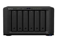 Synology Disk Station DS1621+ - Serveur NAS - 6 Baies - SATA 6Gb/s - RAID RAID 0, 1, 5, 6, 10, JBOD - RAM 4 Go - Gigabit Ethernet - iSCSI support DS1621+