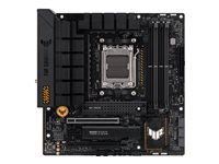 ASUS TUF Gaming B650M-Plus - Carte-mère - micro ATX - Socket AM5 - AMD B650 Chipset - USB 3.1 Gen 2, USB 3.2 Gen 2, USB-C 3.2 Gen 2x2, USB-C 3.2 Gen 1 - 2.5 Gigabit LAN - carte graphique embarquée (unité centrale requise) - audio HD (8 canaux) 90MB1BG0-M0EAY0