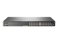 HPE Aruba 2930F 24G PoE+ 4SFP+ TAA - Commutateur - C3 - Géré - 24 x 10/100/1000 (PoE+) + 4 x 1 gigabit/10 gigabit SFP+ (liaison montante) - Montable sur rack - PoE+ (370 W) - Conformité TAA JL263A#ABB