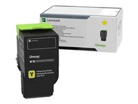 Lexmark - Ultra High Yield - jaune - original - cartouche de toner LCCP - pour Lexmark CS521dn, CS622de, CX622ade, CX622de, CX625ade, CX625adhe, CX625de 78C0U40