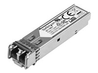 StarTech.com SFP fibre - 1000Base-LX - Module SFP fibre optique - Gigabit - Compatible HP JD119B - Monomode LC - 10 km - Module transmetteur SFP (mini-GBIC) (équivalent à : HP JD119B) - 1GbE - 1000Base-LX - mode unique LC - jusqu'à 10 km - 1310 nm JD119BST