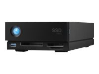 LaCie 1big Dock SSD Pro STHW4000800 - Baie de disques - 4 To - 1 Baies - SSD 4 To x 1 - USB 3.1, Thunderbolt 3 (externe) - avec Plan de service de récupération des données d'une durée de 5 ans STHW4000800