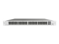 Cisco Meraki Cloud Managed MS120-48 - Commutateur - Géré - 48 x 10/100/1000 + 4 x Gigabit SFP - Montable sur rack, de bureau MS120-48-HW