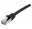 Cordon RJ45 catégorie 6A F/UTP LSOH snagless noir - 3 m