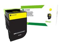 Lexmark 702HYE - À rendement élevé - jaune - original - cartouche de toner Entreprise Lexmark - pour Lexmark CS310dn, CS310n, CS410dn, CS410dtn, CS410n, CS510de, CS510dte 70C2HYE