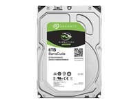 Seagate Barracuda ST6000DM003 - Disque dur - 6 To - interne - 3.5" - SATA 6Gb/s - mémoire tampon : 256 Mo ST6000DM003