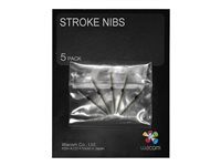 Wacom Stroke Pen Nibs - Pointe de stylo numérique (pack de 5) - pour Intuos4 Large, Medium, Small, Wireless, X-Large ACK-20002