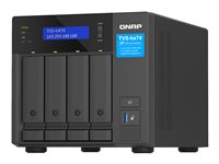 QNAP TVS-H474 - Serveur NAS - 4 Baies - SATA 6Gb/s - RAID RAID 0, 1, 5, 6, 10, JBOD, RAID TP, TM - RAM 8 Go - Gigabit Ethernet / 2.5 Gigabit Ethernet - iSCSI support TVS-H474-PT-8G