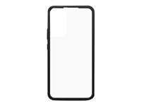 OtterBox React Series - Coque de protection pour téléphone portable - cristal noir (incolore/noir) - pour Samsung Galaxy S22+ 77-86613