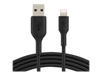 Belkin BOOST CHARGE - Câble Lightning - Lightning mâle pour USB mâle - 3 m - noir CAA001BT3MBK