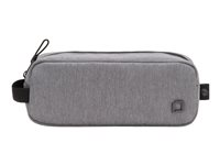 DICOTA Eco Motion - Étui pour accessoires mobiles - polyester PET recyclé - gris clair D31882-RPET