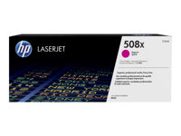 HP 508X - À rendement élevé - magenta - original - LaserJet - cartouche de toner (CF363X) - pour Color LaserJet Enterprise MFP M577; LaserJet Enterprise Flow MFP M577 CF363X