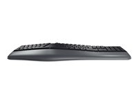 CHERRY KC 4500 ERGO - Clavier - USB - QWERTZ - Suisse - noir JK-4500CH-2