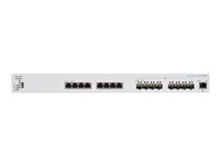 Cisco Business 350 Series CBS350-16XTS - Commutateur - C3 - Géré - 8 x 10GBase-T + 8 x 10 Gigabit SFP+ - Montable sur rack CBS350-16XTS-EU