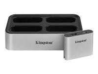 Kingston Workflow Station - Station d'accueil - USB-C 3.2 Gen 2 - avec USB miniHub WFS-U