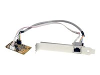 StarTech.com Carte reseau Mini PCI Express vers 1 port Gigabit Ethernet - NIC - Adaptateur réseau - PCIe Mini Card - Gigabit Ethernet ST1000SMPEX