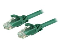 StarTech.com Câble réseau Cat6 Gigabit UTP sans crochet de 50cm - Cordon Ethernet RJ45 anti-accroc - Câble patch Mâle / Mâle - Vert - Cordon de raccordement - RJ-45 (M) pour RJ-45 (M) - 50 cm - UTP - CAT 6 - sans crochet - vert N6PATC50CMGN