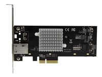 StarTech.com Carte réseau PCI Express à 1 port 10 Gigabit Ethernet avec chipset Intel X550 - Adaptateur NIC PCIe 10GBase-T / NBASE-T - Adaptateur réseau - PCIe 2.0 profil bas - 10Gb Ethernet x 1 - noir - pour P/N: BNDTB10GI, BNDTB210GSFP, BNDTB310GNDP, BNDTB410GSFP, BNDTB4M2E1, BNDTBUSB3142 ST10000SPEXI