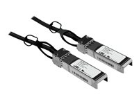 StarTech.com Câble SFP+ à connexion directe compatible Cisco SFP-H10GB-CU5M - DAC de 5 m (SFPCMM5M) - Câble à attache directe - SFP+ pour SFP+ - 5 m - twinaxial - pour P/N: PEX10000SFPI, PEX10GSFP4I, PEX20000SFPI SFPCMM5M