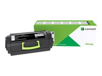 Lexmark 622XE - À rendement extrêmement élevé - noir - original - cartouche de toner Entreprise Lexmark - pour Lexmark MX711, MX810, MX811, MX812 62D2X0E