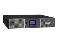 Eaton 9PX Lithium-ion - Netpack - onduleur (montable sur rack / externe) - CA 200/208/220/230/240 V - 1500 Watt - 1500 VA - monophasé - RS-232, USB, Ethernet 10/100/1000 - connecteurs de sortie : 8 - 2U - 19" - noir, argent 9PX1500IRTN-L